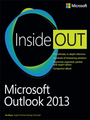 Microsoft Outlook 2013 Inside Out - ebook